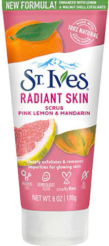 Radiant Skin Pink Lemon & Mandarin Orange Face Scrub