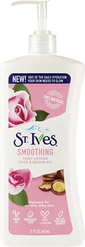 St. Ives Smoothing Rose & Argan Oil Hand & Body Lotion