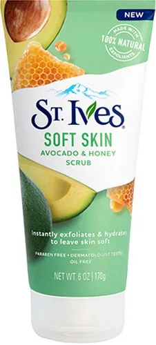 Soft Skin Avocado & Honey Face Scrub