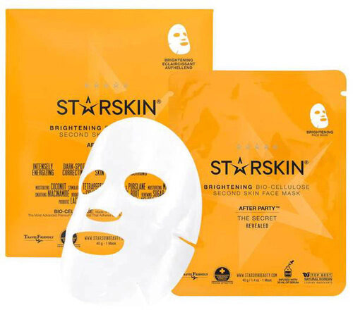 STARSKIN After Party Bio-Cellulose Brightening Face Mask