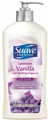 Suave Essentials Body Lotion Lavender Vanilla