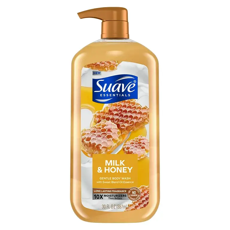 Essentials Gentle Body Wash - Milk & Honey