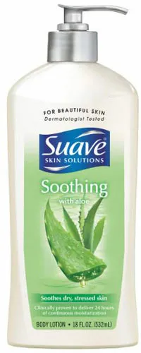 Suave Skin Solutions Body Lotion Soothing with Aloe