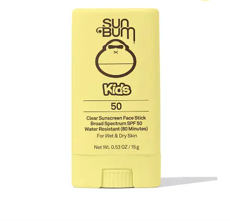 Kids SPF 50 Clear Sunscreen Face Stick