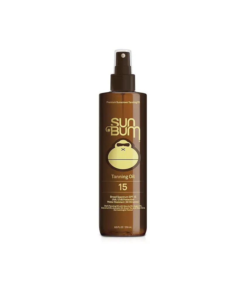 SPF 15 Sunscreen Tanning Oil