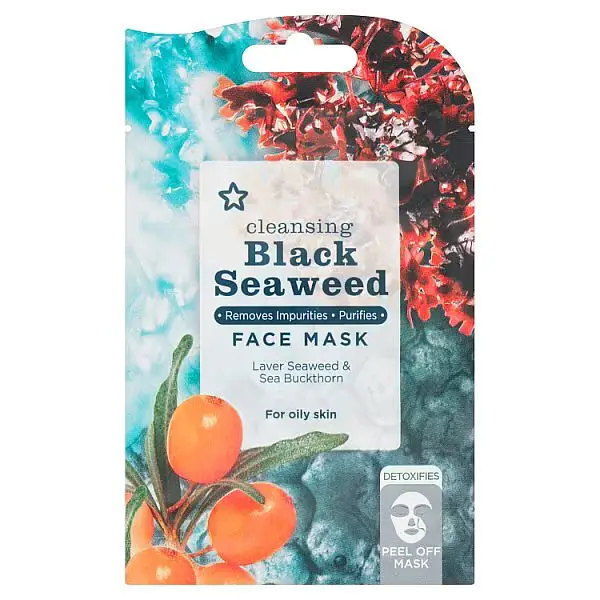 Black Seaweed Peel Off Face Mask