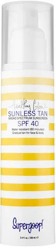 Healthy Glow Sunless Tan Broad Spectrum Suncreen SPF 40