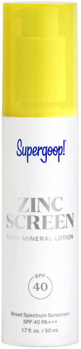 Zincscreen 100% Mineral Lotion SPF 40 PA+++