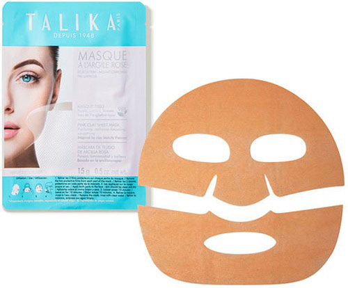 Talika Pink Clay Sheet Mask - Pink