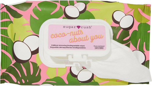 Tarte Sugar Rush Coco-Nuts About You Makeup Removing Biodegradable Wipes