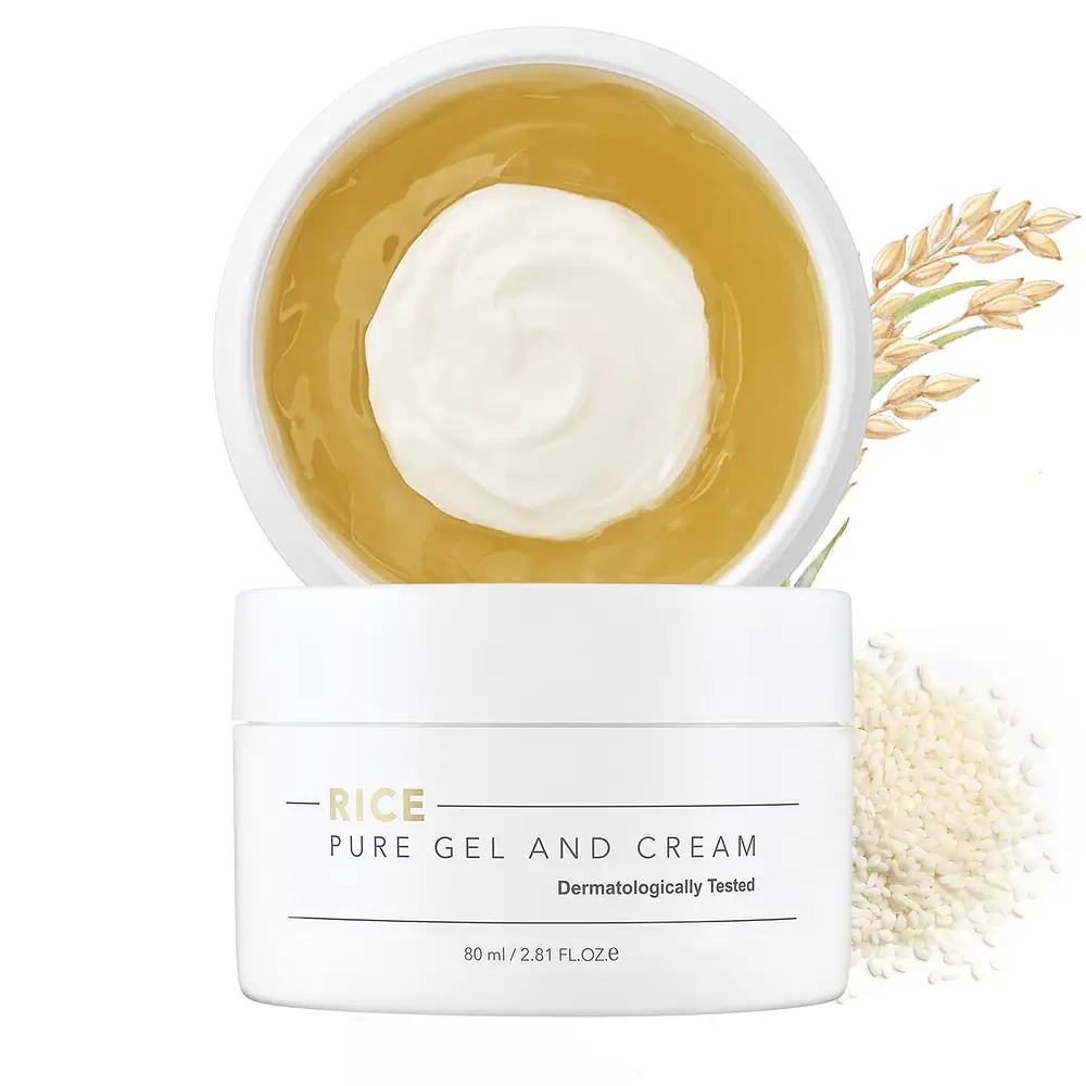 Rice Pure Gel And Cream