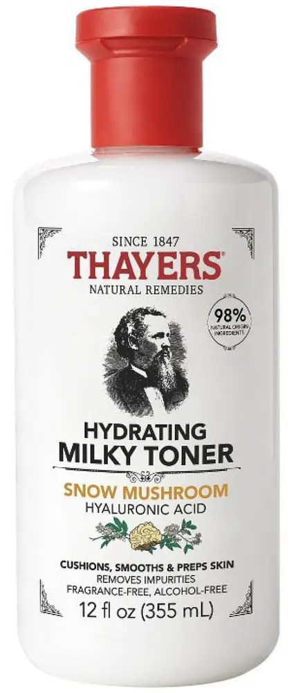Hydrating Milky Face Toner with Snow Mushroom and Hyaluronic Acid