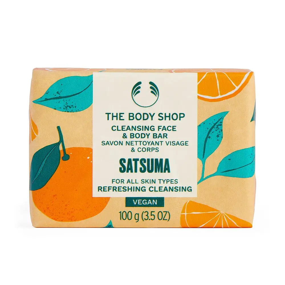 The Body Shop Cleansing Face & Body Bar Satsuma