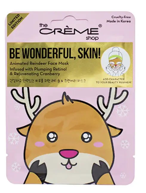 Be Wonderful, Skin! Sheet Mask - Reindeer