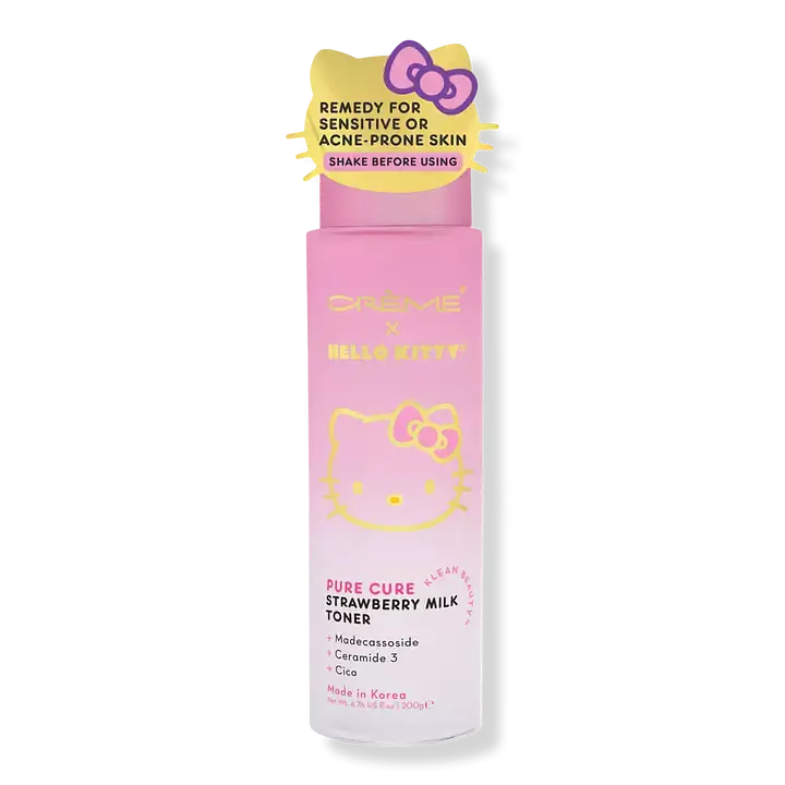 Hello Kitty Klean Beauty Pure Cure Strawberry Milk Toner