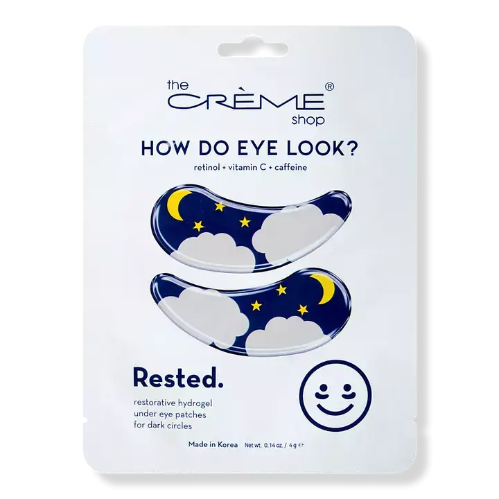 How Do Eye Look? Rested Hydrogel Under Eye Patches