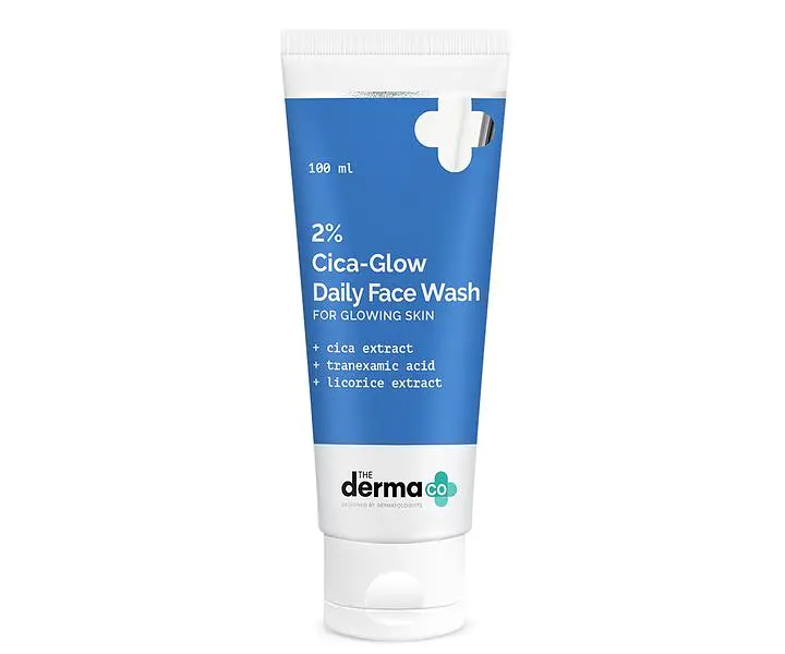 The Derma Co 2% Cica-Glow Daily Face Wash