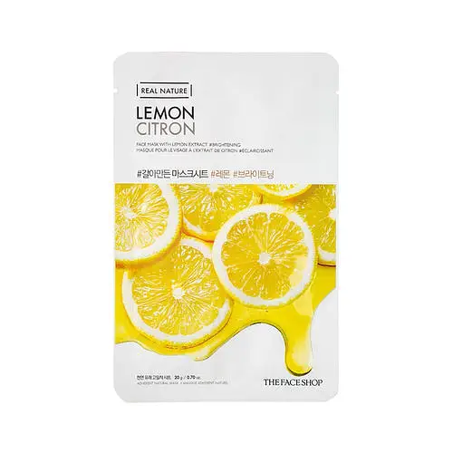 Real Nature Face Mask Lemon