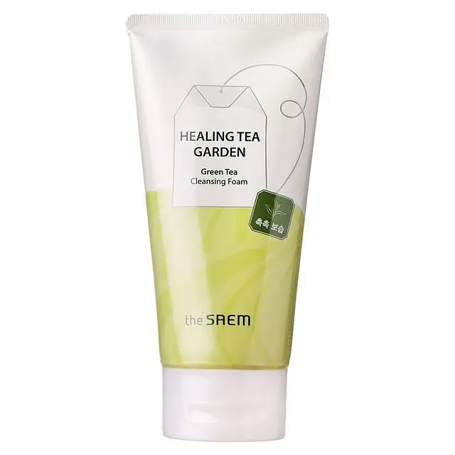 The Saem Healing Tea Garden Green Tea Cleansing Foam