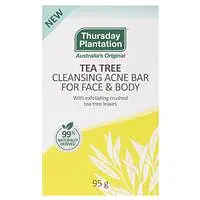 Tea Tree Cleansing Acne Bar For Face & Body