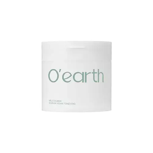 O'Earth Mild Calming Soonjin Vegan Toner Pad