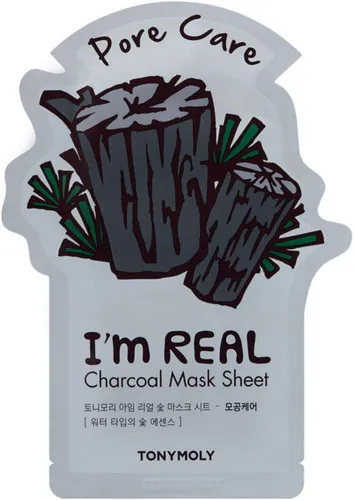 TONYMOLY I'm Real Charcoal Sheet Mask