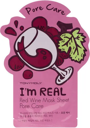 I'm Real Red Wine Mask Sheet