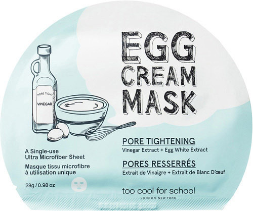 Too Cool For School Egg Cream Mask Pore Tightening