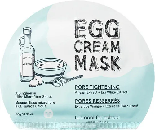 Egg Cream Mask Pore Tightening