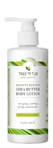 Moisturizing Shea Butter Body Lotion Coconut Lemongrass