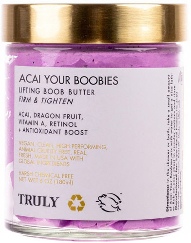 Truly Acai Your Boobies Lifting Boob Butter