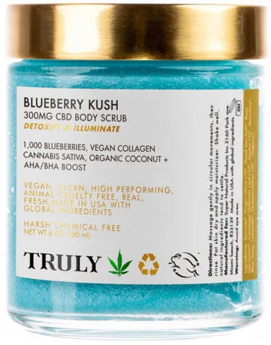 Blueberry Kush CBD Body Scrub