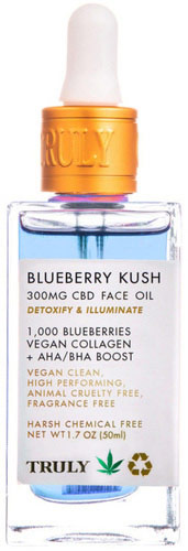 Truly Blueberry Kush CBD Face Oil