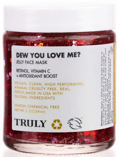 Truly Dew You Love Me? Jelly Face Mask