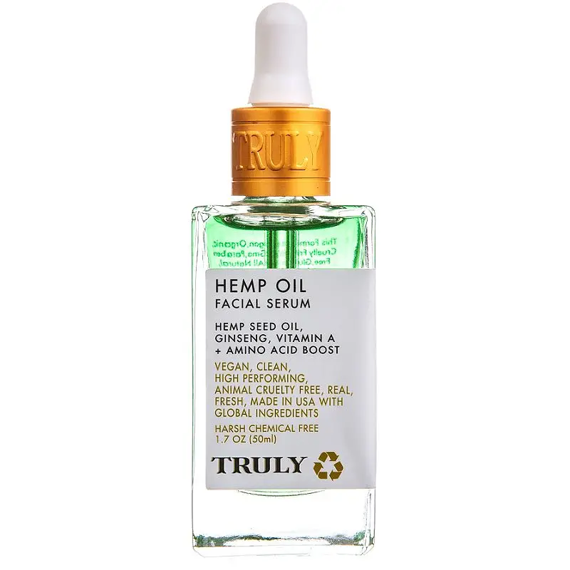 Truly Hemp Oil Facial Serum