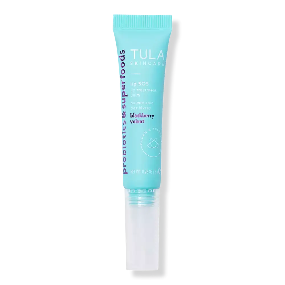 TULA Skincare Lip SOS Lip Treatment Balm Blackberry Velvet