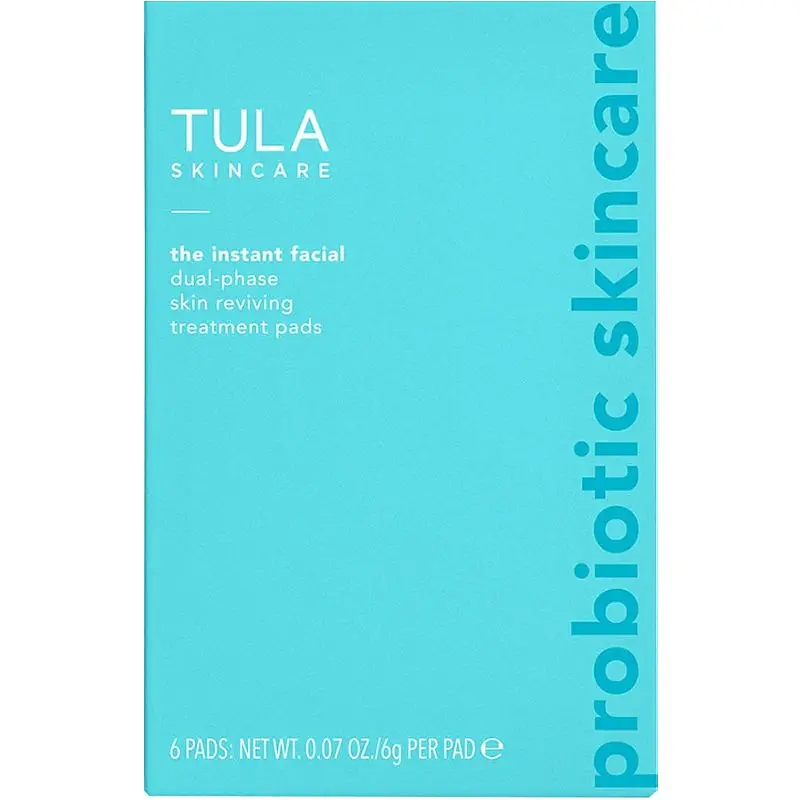 TULA Skincare The Instant Facial Dual-Phase Skin Reviving Treatment Pads