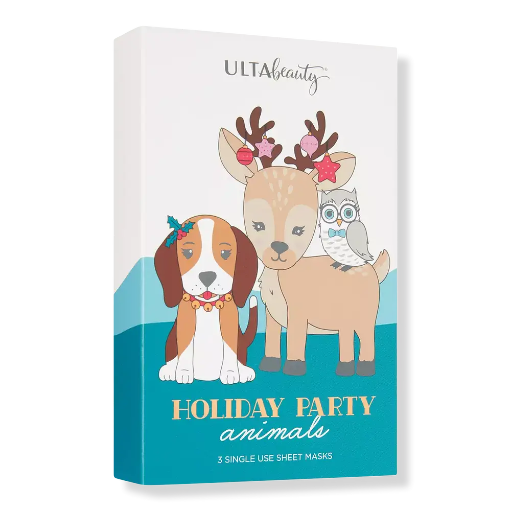 Ulta Holiday Party Animals Sheet Masks Owl