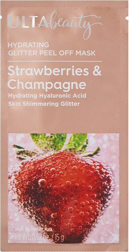 Ulta Strawberries and Champagne Hydrating Glitter Peel Off Mask