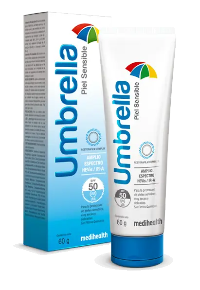 Umbrella Piel Sensible SPF 50