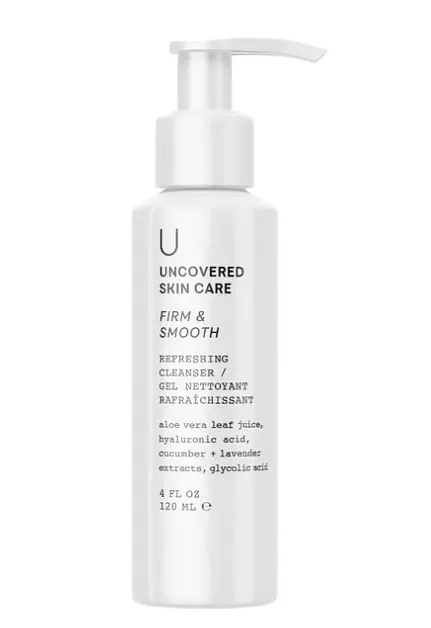 Uncovered Skin Care Firm & Smooth Refreshing Cleanser