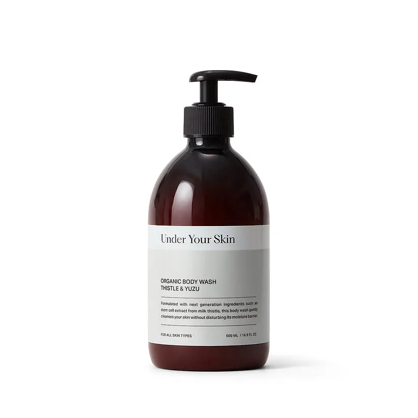 Under Your Skin Organic Body Wash Thistle/Yuzu