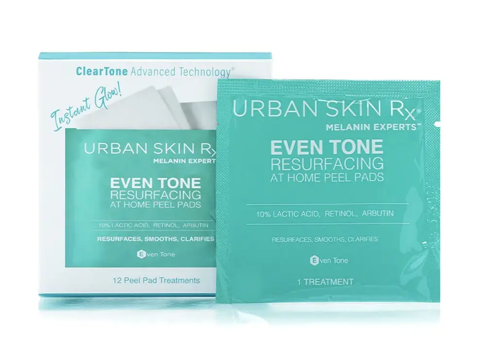 Even Tone Resurfacing at Home Peel Pads