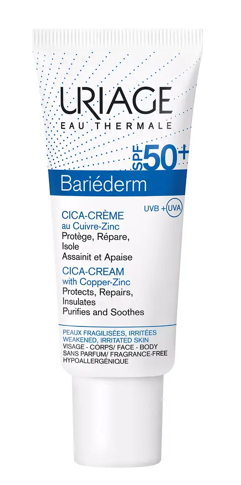 Bariederm Cica-Cream With Copper-Zinc SPF 50+