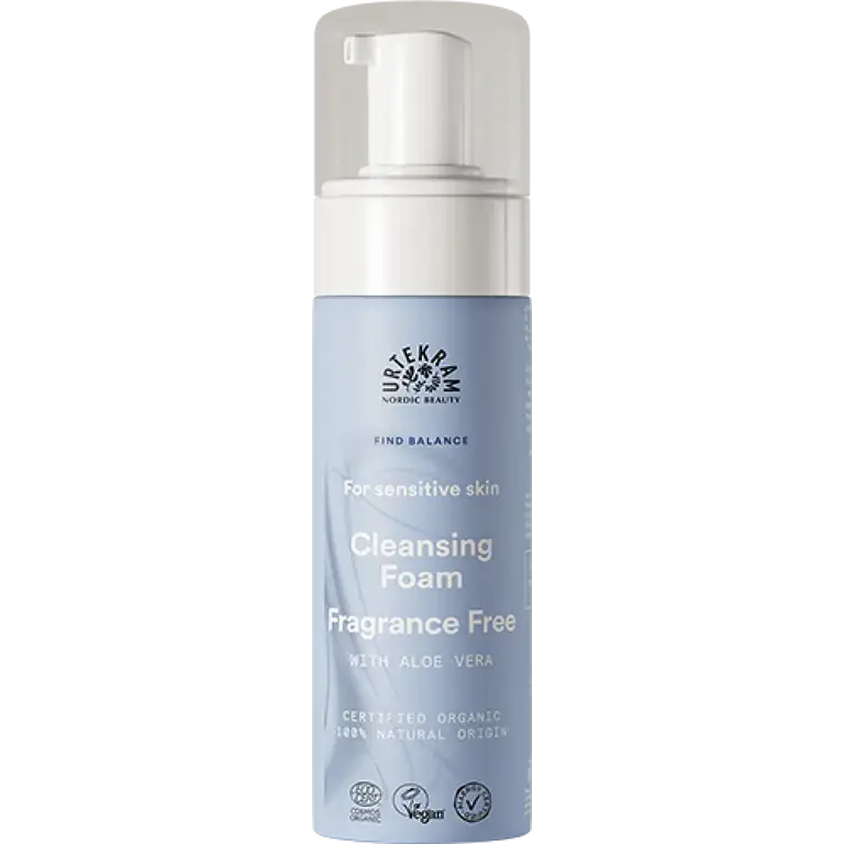 Urtekram Fragrance Free Sensitive Cleansing Foam