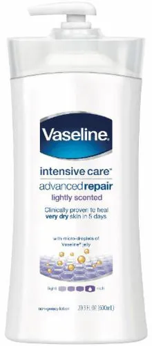 Vaseline Intensive Care Advanced Repair Lightly Scented Non-Greasy Lotion