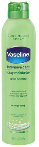 Vaseline Intensive Care Aloe Soothe Spray Moisturizer 