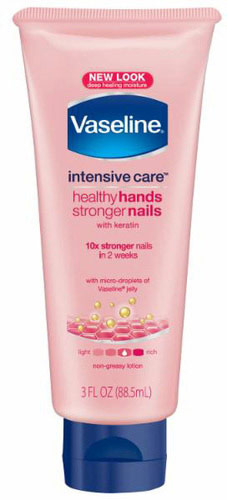 Intensive Care Healthy Hands Stronger Nails With Keratin Non-Greasy Lotion