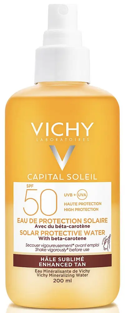 Capital Soleil Solar Protective Water SPF 50 Enhanced Tan