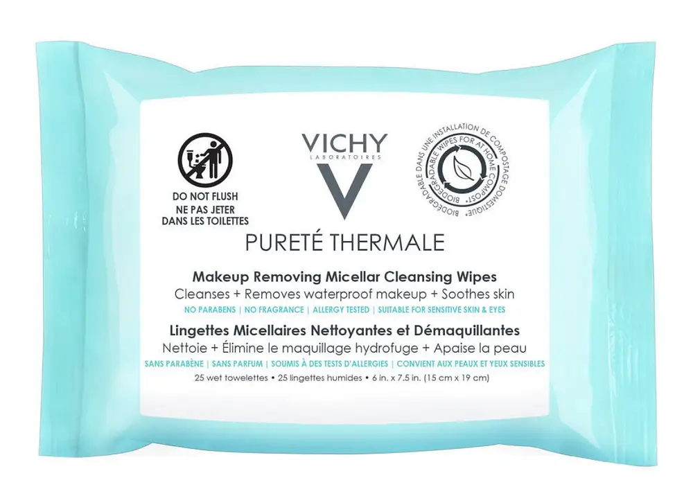 Vichy Purete Thermale 3-in-1 Micellar Wipes